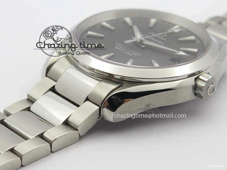 0517 Versatile Aqua Terra ‘PyeongChang 2018’ JHF Best Edition Black Dial On SS Bracelet A 8204